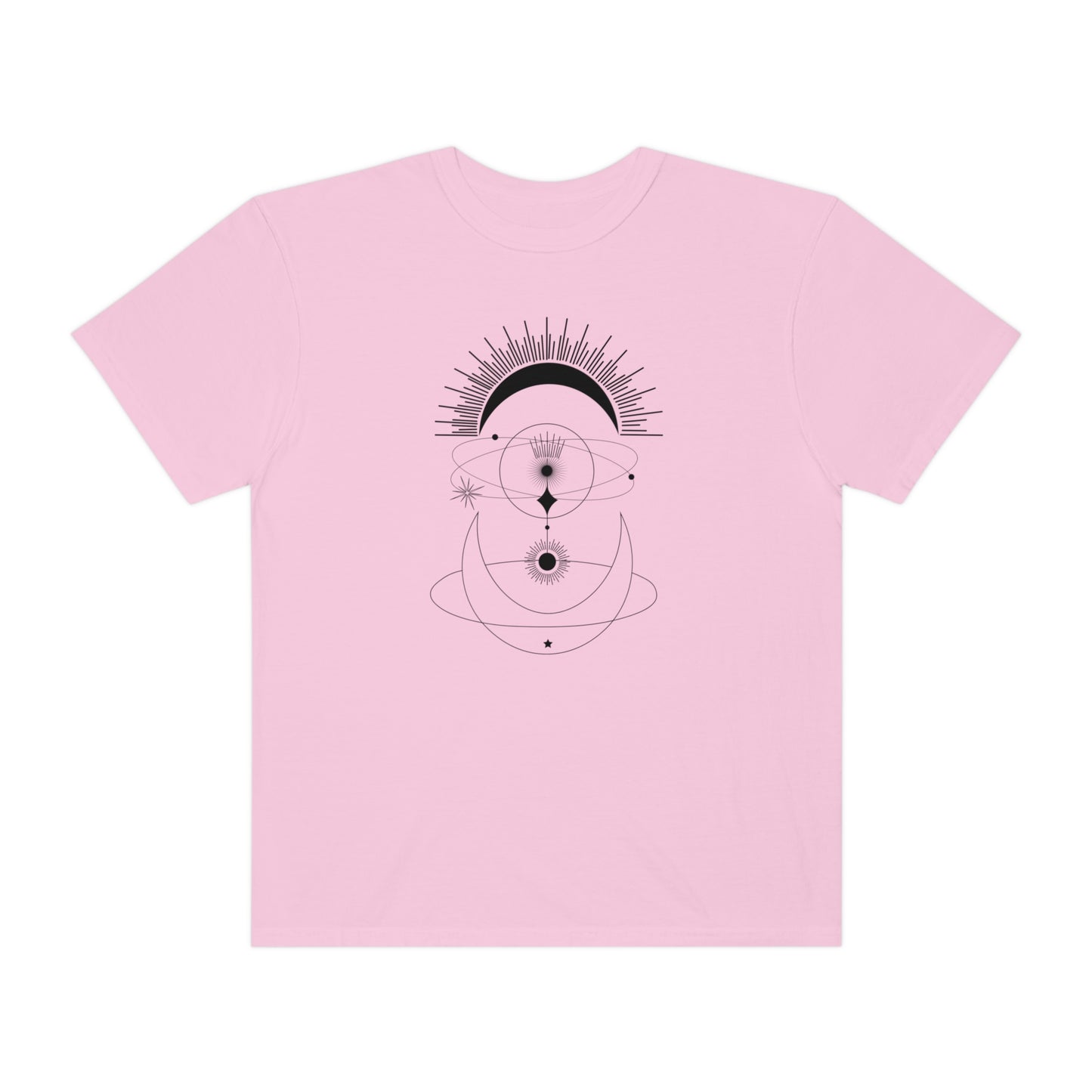 Geometric Sun and Moon T-Shirt