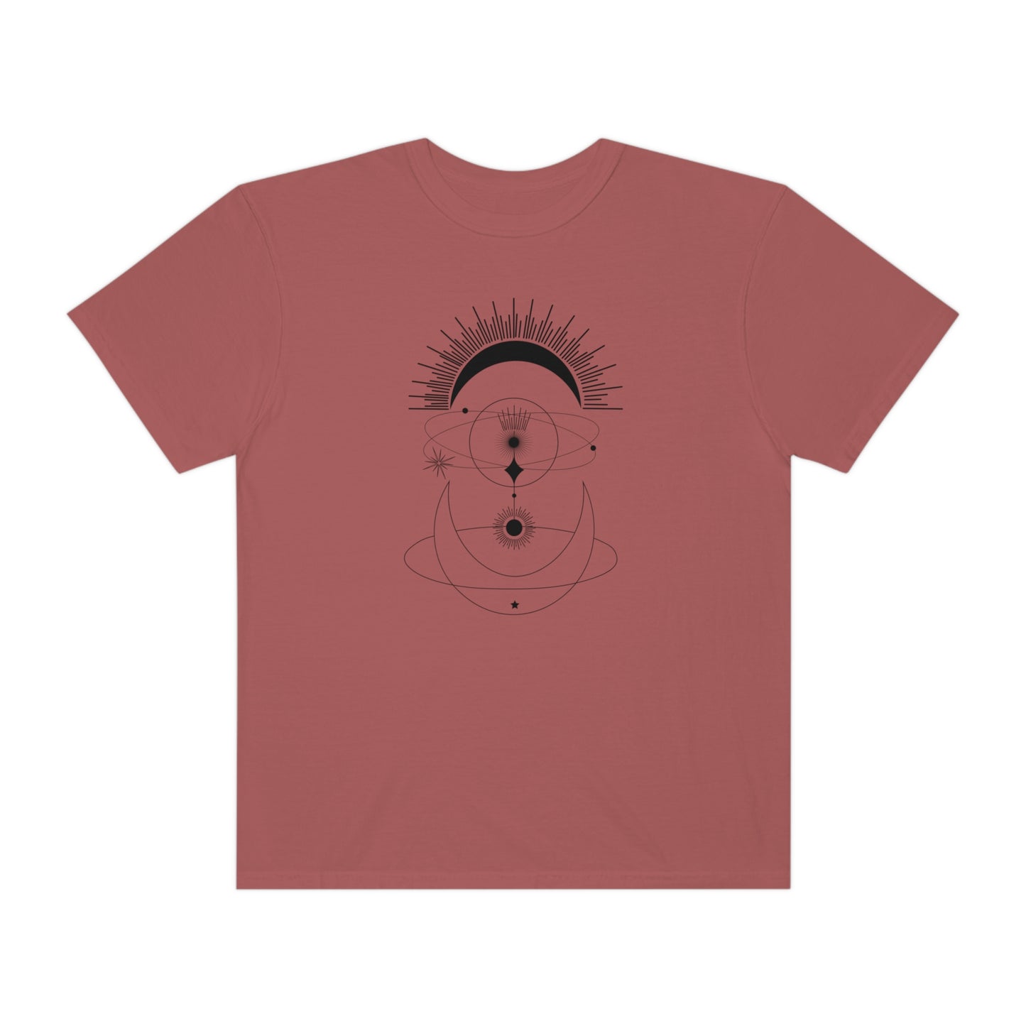 Geometric Sun and Moon T-Shirt