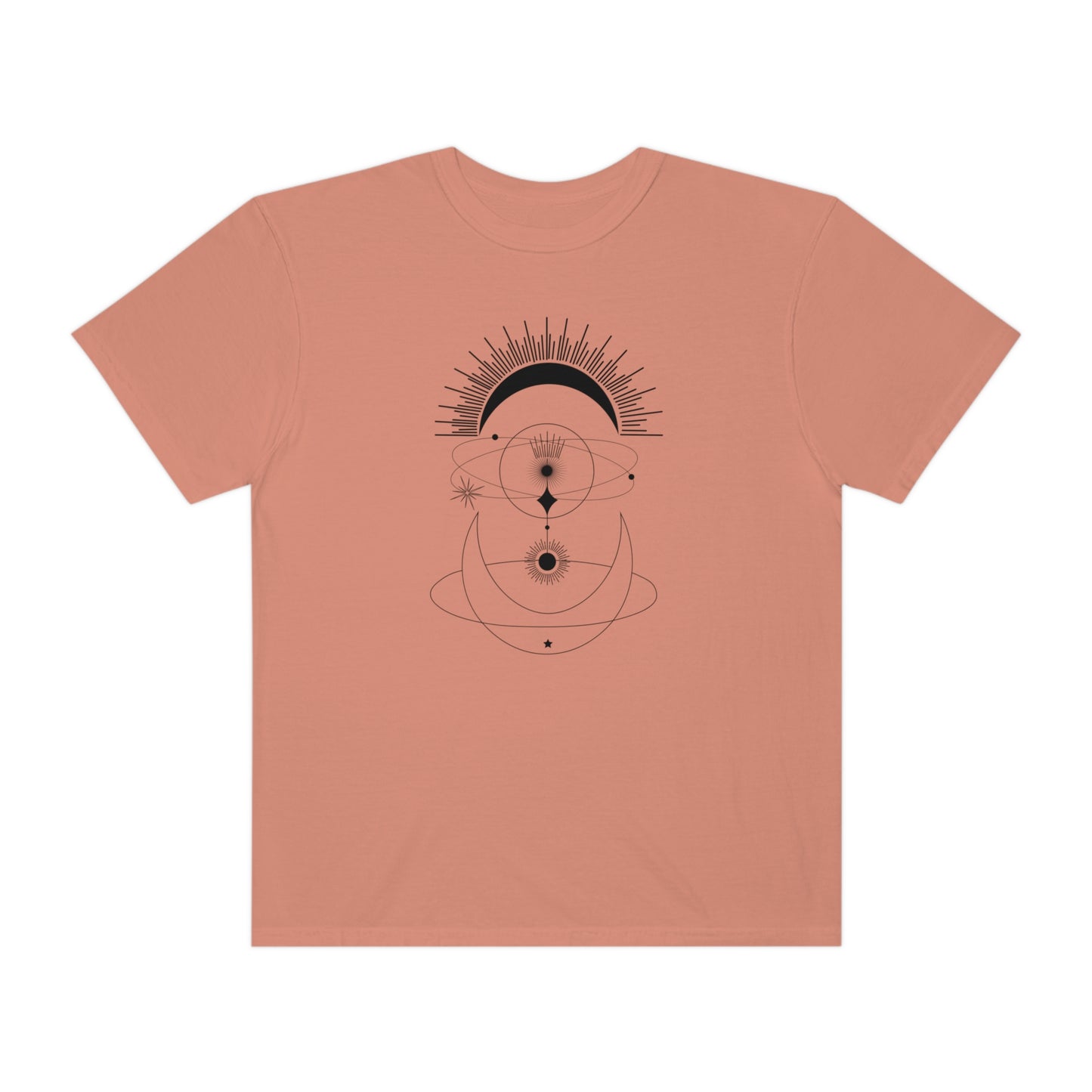 Geometric Sun and Moon T-Shirt