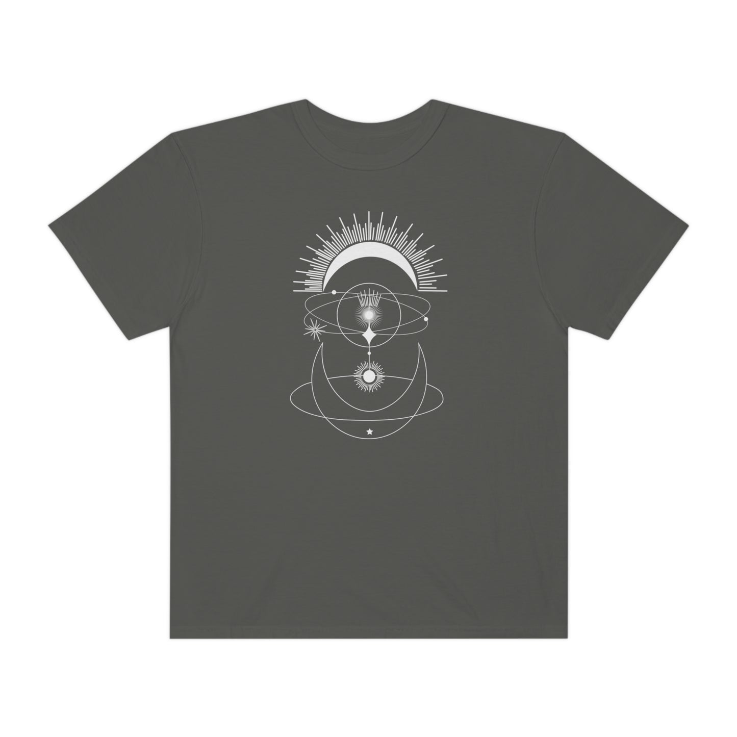 Geometric Sun and Moon T-Shirt