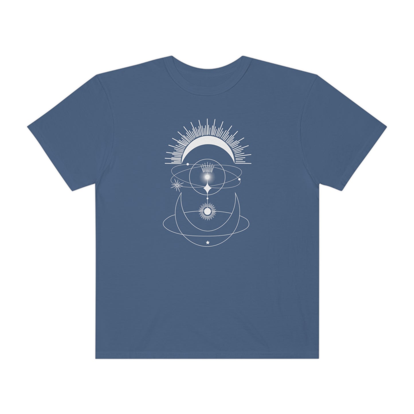 Geometric Sun and Moon T-Shirt